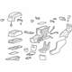 GM 20958949 Console Assembly, Titanium GM 20958949 Console Assembly, Titanium