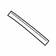 GM 42520770 Side Weatherstrip GM 42520770 Side Weatherstrip
