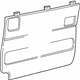GM 15131436 Trim Panel GM 15131436 Trim Panel