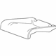 GM 13439442 Seat Cover, Jet Black, Rear Driver Side