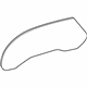 GM 25828466 Door Glass, Front Passenger Side
