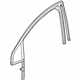 GM 85101984 Run Weatherstrip, Front Driver Side GM 85101984 Run Weatherstrip, Front Driver Side