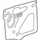 GM 23468174 Water Deflector, Front Driver Side GM 23468174 Water Deflector, Front Driver Side