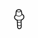 GM 11518202 Negative Cable Bolt GM 11518202 Negative Cable Bolt