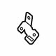 GM 23287190 Inlet Hose Bracket GM 23287190 Inlet Hose Bracket