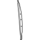 GM 84269330 Front Weatherstrip, Driver Side