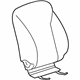 GM 95028423 Seat Back Cover