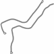 GM 84161282 Washer Hose, Rear GM 84161282 Washer Hose, Rear