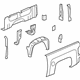 GM 15294358 Side Panel, Driver Side GM 15294358 Side Panel, Driver Side