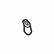 GM 10422037 Lift Gate Wedge, Rear GM 10422037 Lift Gate Wedge, Rear