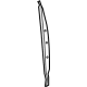 GM 84028320 Front Weatherstrip, Driver Side