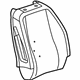 GM 20892991 Seat Back Pad, Front GM 20892991 Seat Back Pad, Front