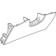 GM 85686674 Bolster Assembly-Instrument Panel Knee *Backen Blackk GM 85686674 Bolster Assembly-Instrument Panel Knee *Backen Blackk