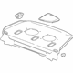 GM 84049066 Package Tray Trim, Rear GM 84049066 Package Tray Trim, Rear