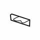 GM 23184283 Lower Dash Panel Bracket, Driver Side GM 23184283 Lower Dash Panel Bracket, Driver Side
