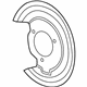 GM 84306632 Backing Plate, Rear Driver Side GM 84306632 Backing Plate, Rear Driver Side