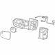 GM 23406466 Mirror Assembly, Rear Driver Side GM 23406466 Mirror Assembly, Rear Driver Side