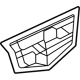 GM 84552887 Emblem, Front Driver Side GM 84552887 Emblem, Front Driver Side