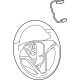 GM 42444265 Steering Wheel, Black