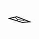 GM 20800340 Seat Belt Bezel