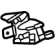 GM 84492734 Bracket, Inflatable Restraint System GM 84492734 Bracket, Inflatable Restraint System