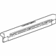 GM 84163684 Upper Molding, Outer GM 84163684 Upper Molding, Outer