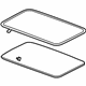 GM 20814012 Sunroof Glass, Black GM 20814012 Sunroof Glass, Black