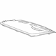 GM 84004346 Upper Trim Panel, Titanium, Driver Side