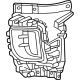 GM 84973680 Trim Bezel, Black, Front Driver Side GM 84973680 Trim Bezel, Black, Front Driver Side