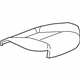 GM 84107540 Seat Cover, Front