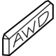 GM 25979747 Emblem, Rear GM 25979747 Emblem, Rear
