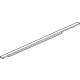 GM 26345134 Molding, Rear Side Door Window Reveal GM 26345134 Molding, Rear Side Door Window Reveal