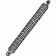 GM 22952065 Hinge Spring, Rear GM 22952065 Hinge Spring, Rear