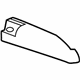 GM 95078170 Track Cover, Black GM 95078170 Track Cover, Black