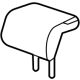 GM 85019812 Restraint Assembly-Rear Seat Center Head *Backen Blackk GM 85019812 Restraint Assembly-Rear Seat Center Head *Backen Blackk