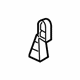 GM 22728079 Upper Pressure Hose Clip GM 22728079 Upper Pressure Hose Clip