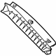 GM 84358857 Side Gate Trim, Jet Black, Driver Side GM 84358857 Side Gate Trim, Jet Black, Driver Side