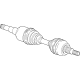 GM 84990738 Axle Assembly, Front Driver Side