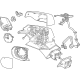 GM 85009072 Housing, Inside/Outside Rear View