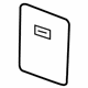 GM 10308268 Storage Box Door, Rear GM 10308268 Storage Box Door, Rear