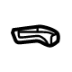 GM 84754014 Adjust Handle, Black, Driver Side GM 84754014 Adjust Handle, Black, Driver Side