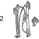 GM 87827464 Window Regulator, Rear Driver Side GM 87827464 Window Regulator, Rear Driver Side