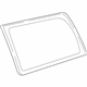 GM 15225633 Quarter Glass, Passenger Side GM 15225633 Quarter Glass, Passenger Side