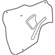 GM 42666863 Water Deflector, Front Driver Side GM 42666863 Water Deflector, Front Driver Side
