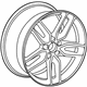 GM 20986477 Wheel, Silver, Rear GM 20986477 Wheel, Silver, Rear