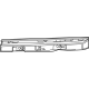 GM 42781127 Bracket, Front And Rear Bumper/Fascia Face GM 42781127 Bracket, Front And Rear Bumper/Fascia Face