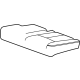 GM 85097717 Cover Assembly-3RD Row Seat Cushion *Backen Blackk GM 85097717 Cover Assembly-3RD Row Seat Cushion *Backen Blackk