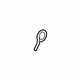 GM 13320326 Seat Back Frame Spring, Front Driver Side GM 13320326 Seat Back Frame Spring, Front Driver Side