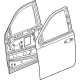 GM 86791907 Door Shell, Front Driver Side GM 86791907 Door Shell, Front Driver Side