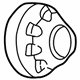 GM 15635474 Hub Cap, Black
